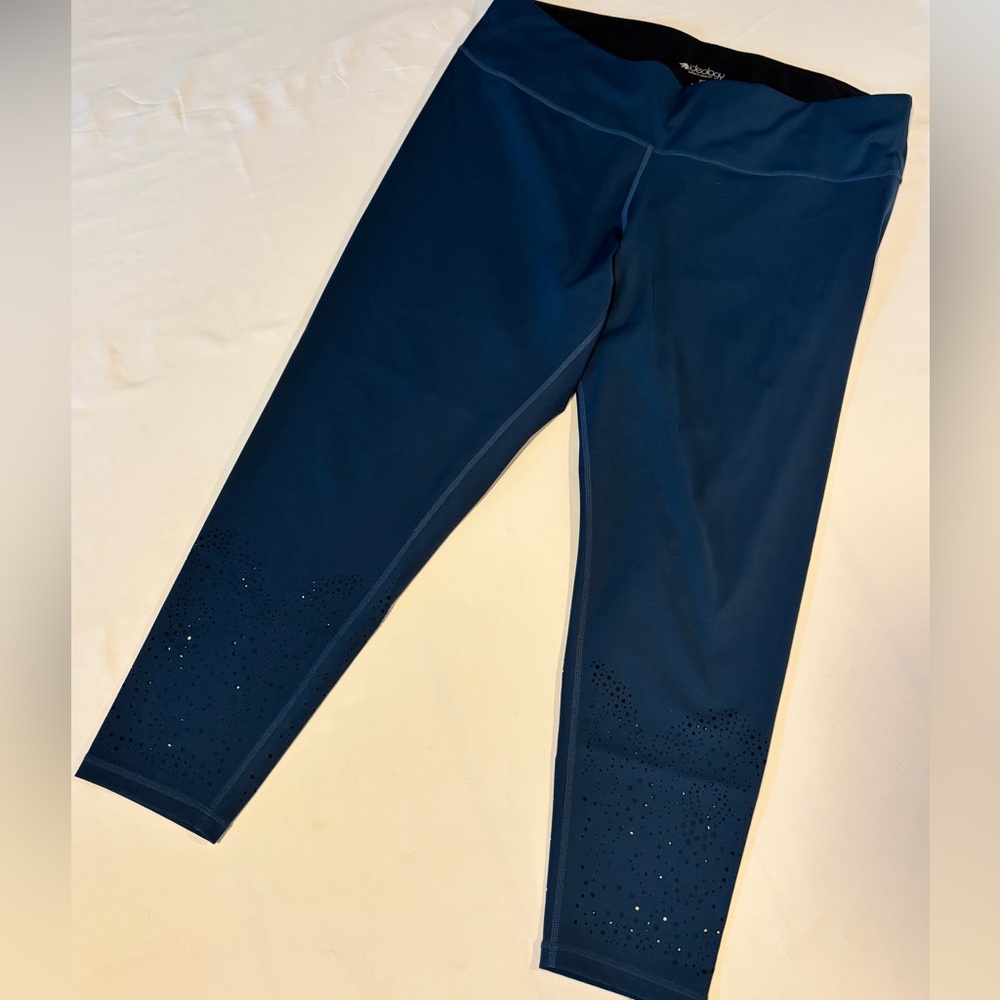 Ideology Teal crop Leggings